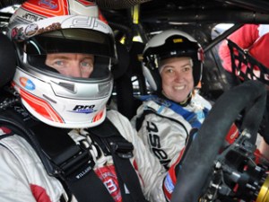 Sitting alongside Steve Johnson in the #17 Dick Johnson Racing/Jim Beam Racing V8 Supercar.  Here we go, my Life Dream is about to be my Reality!